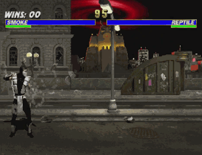 Scorpion Fatality II - Ultimate Mortal Kombat 3 (GIF)